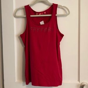 Women’s Puma Ferrari red Sz L Tank top